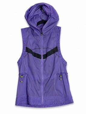 Lululemon Run Like The Wind Technical Vest Purple Size 4 – Lightweight Hooded